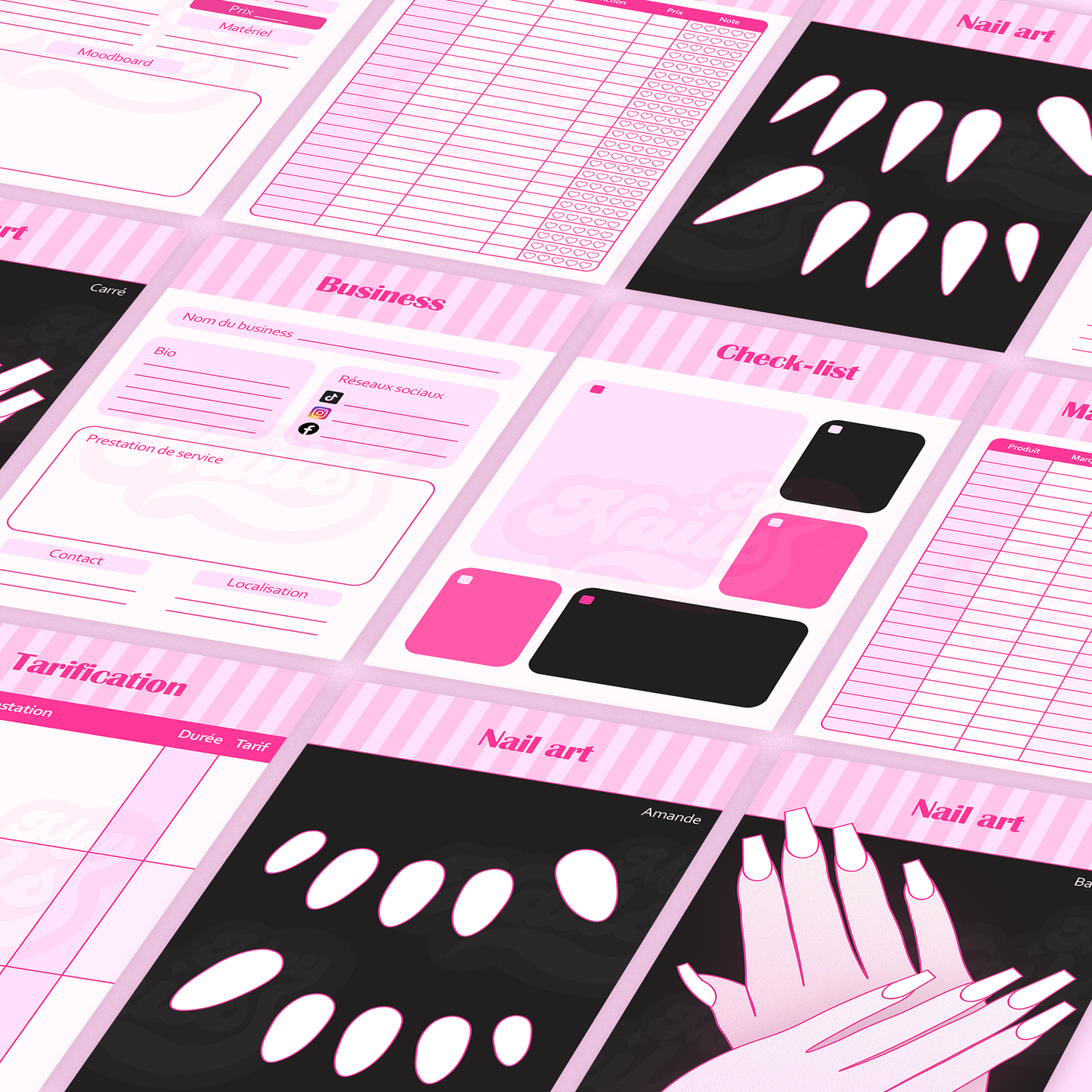 Nail Planner digital : libère l’artiste qui est en toi ! 💅