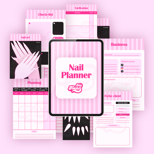 Nail Planner digital : libère l’artiste qui est en toi ! 💅